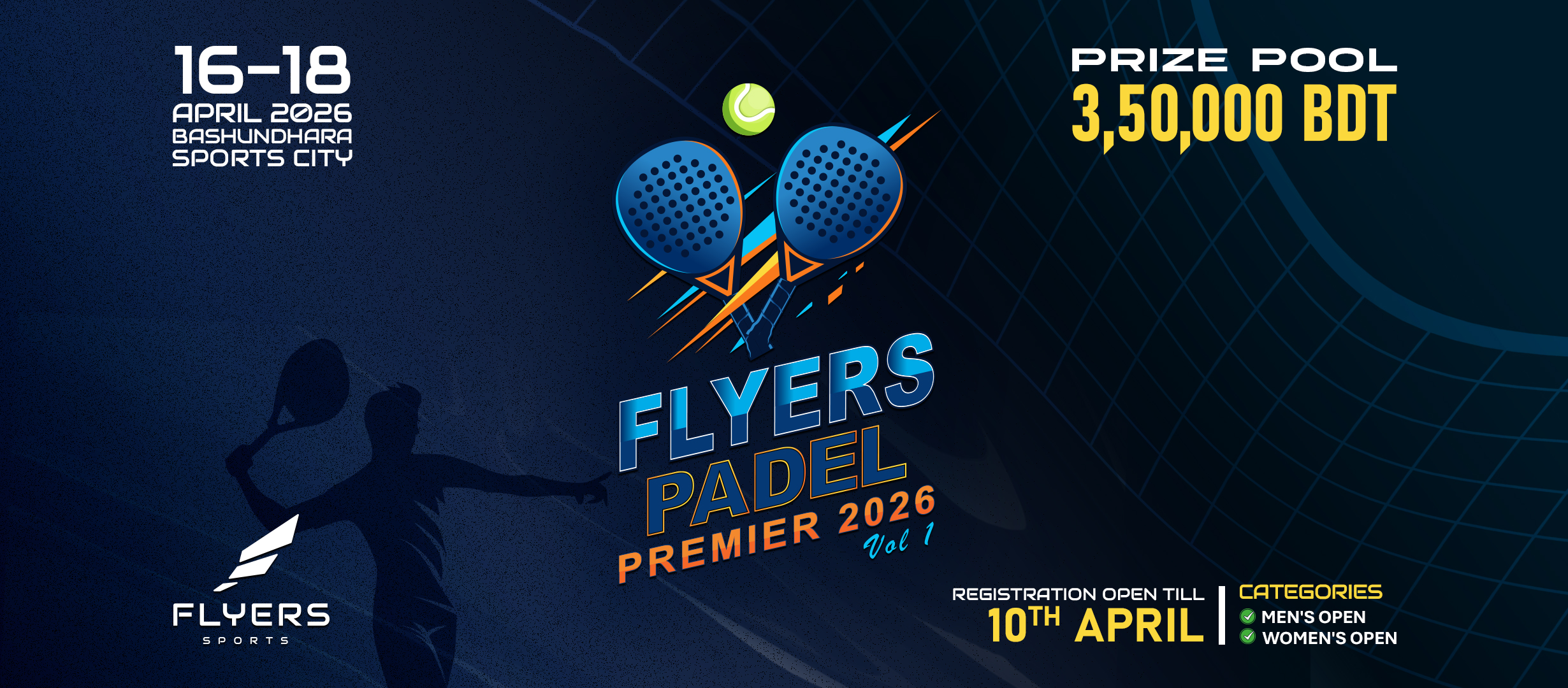 Flyers Padel Premier 2026